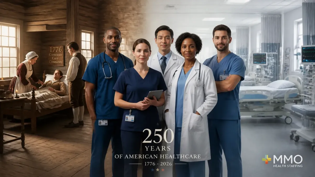 Historical and Modern Healthcare Blend