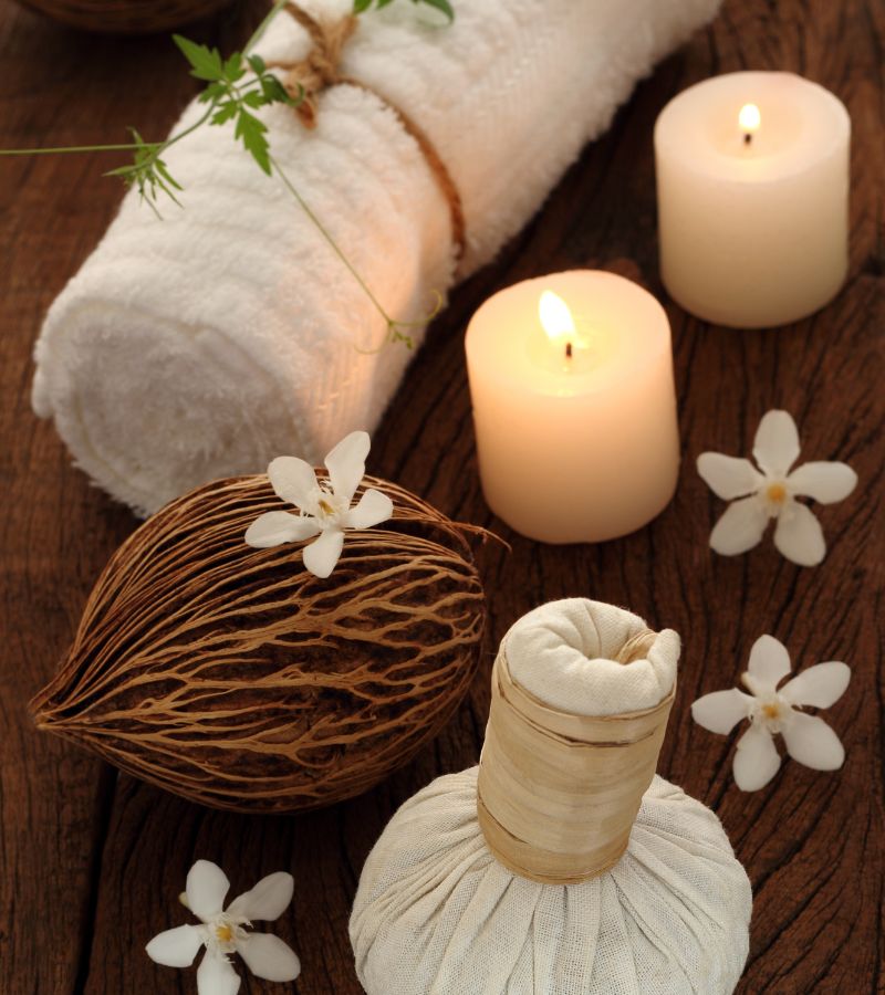 Interior of showcasing a calm, clean, and welcoming spa environment