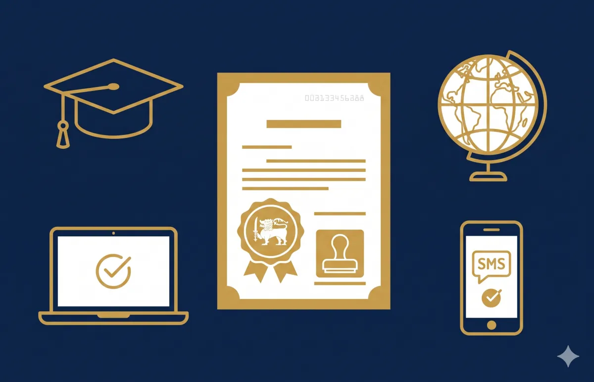 How to Get Your A/L and O/L Certificates Attested in Sri Lanka