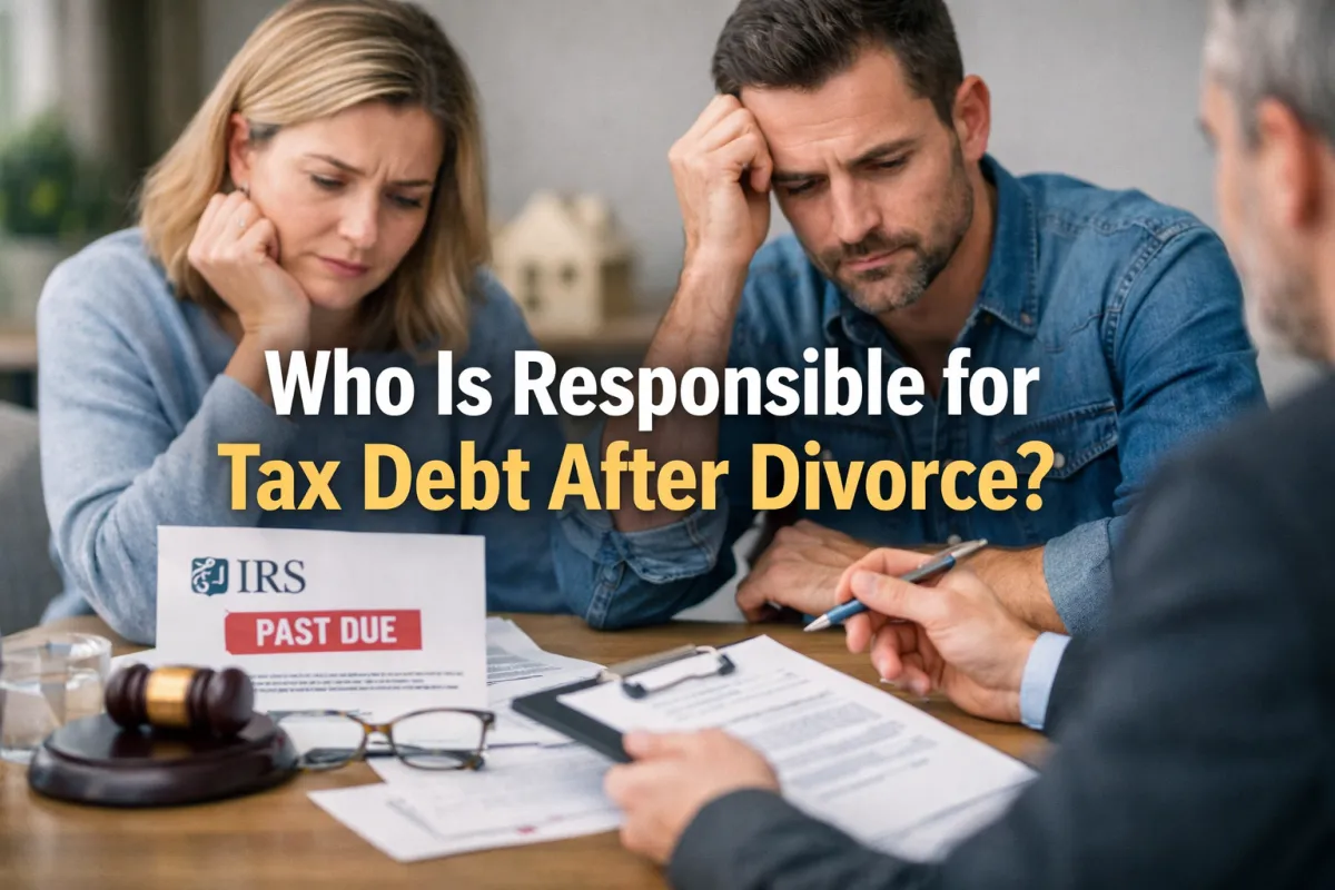 Who Is Responsible for Tax Debt After Divorce? Complete Guide