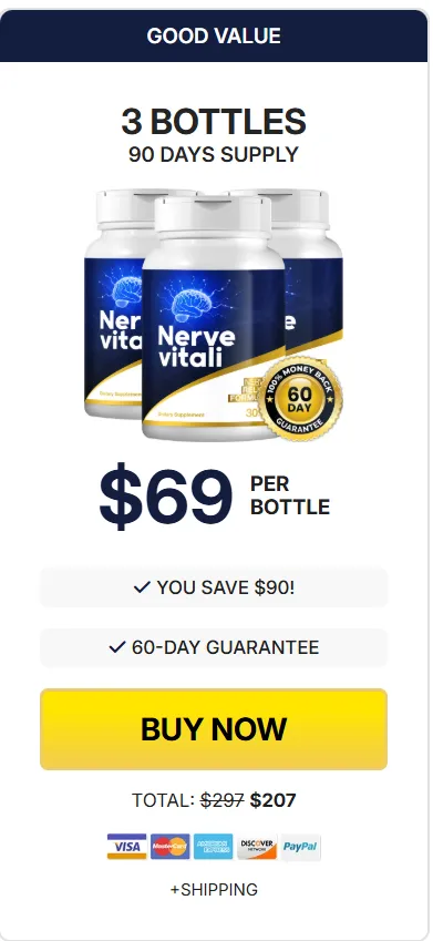 nerve force buy 3 bottles