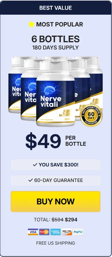 nerve force buy 6 bottles