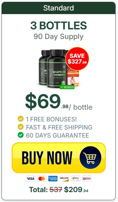 shapeon buy 3 bottles