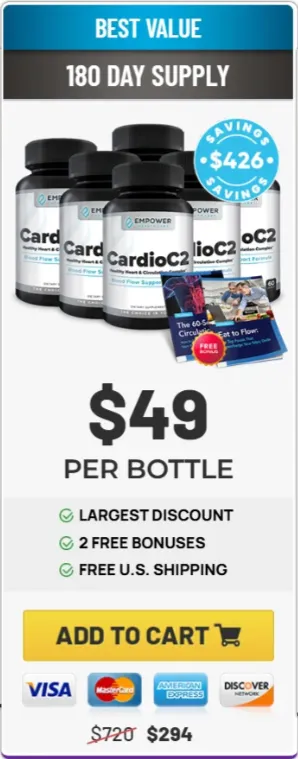cardioglx buy 6 bottles