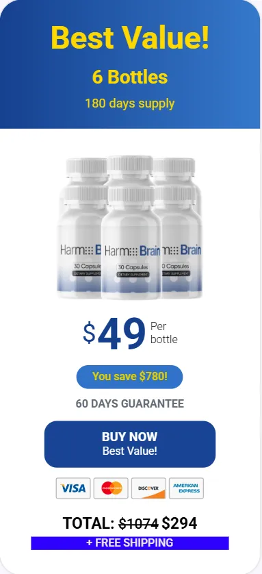 harmo brain buy 6 bottles