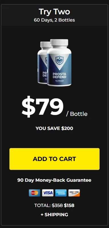 prostavita buy 2 bottle