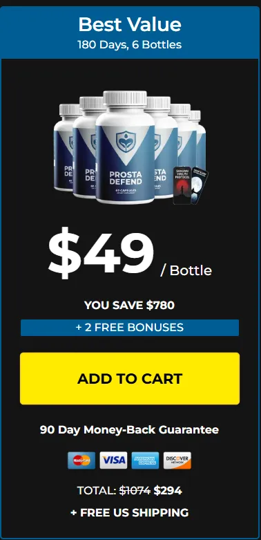 prostavita buy 6 bottles