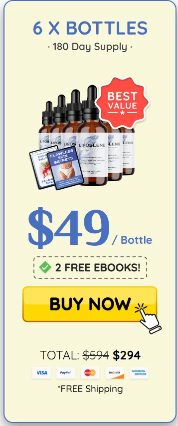 lipo tutide buy 6 bottles