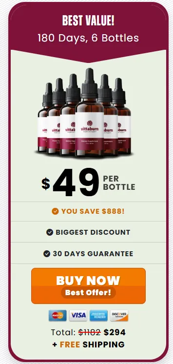 metaburn buy 6 bottles