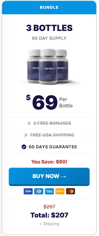 nerve defender buy 3 bottles