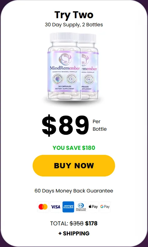 mindremember buy 2 bottle