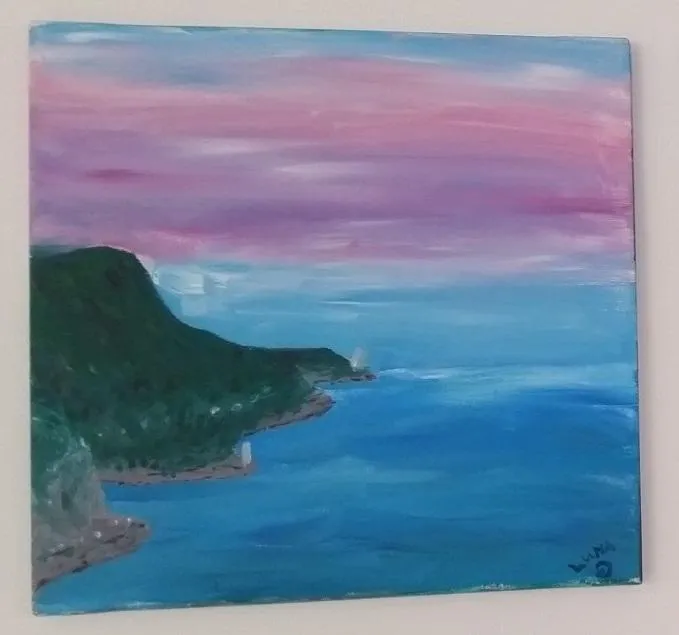 Nice Sunset Painting