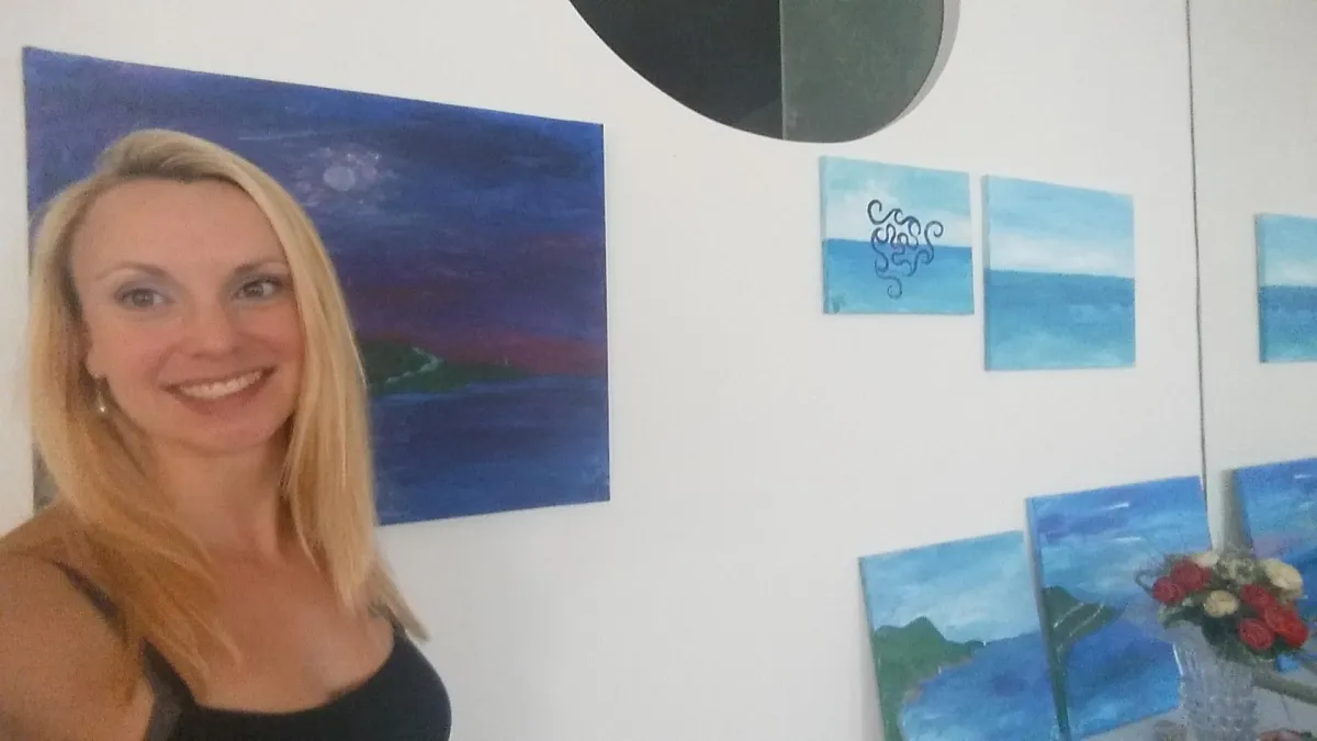 Nice Sunset Painting