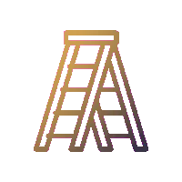 Ladder icon representing growth and scaling opportunities in real estate investments with Rise Capital Investments.