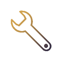 Wrench icon symbolizing property improvement and value enhancement strategies by Rise Capital Investments.