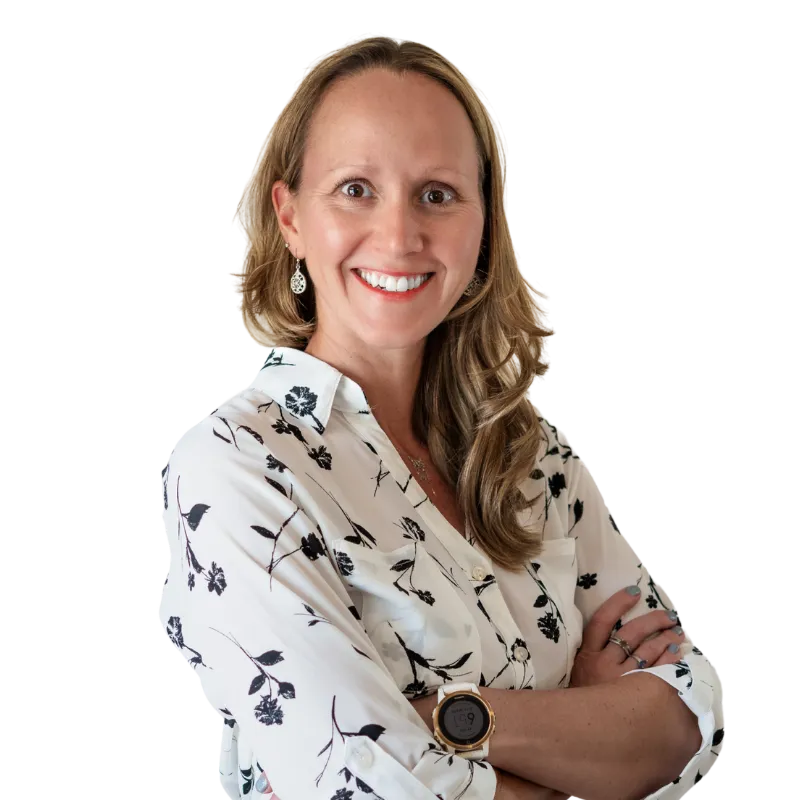 Emma Powell, Chief Investment Officer at Rise Capital Investments, smiling and representing leadership in investment strategy and portfolio management