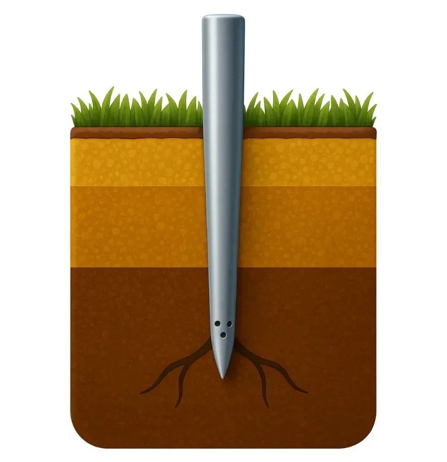 Terralift septic restoration in La Pine Oregon to fix failed drainfields in one day for commercial systems by Drainfield Restoration Services.