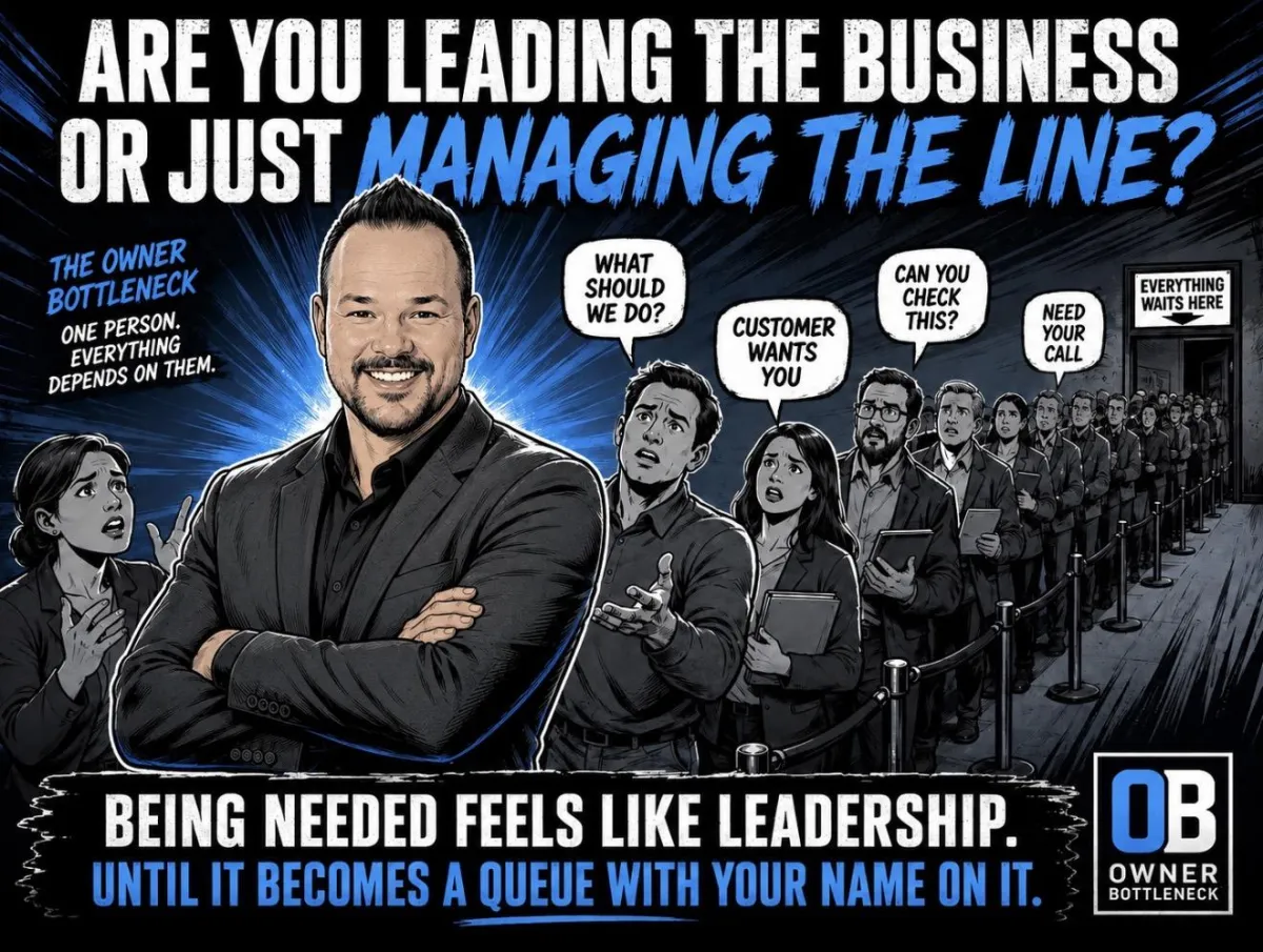 Darrell Willis, Owner Bottleneck Advisor helping owner-led businesses reduce owner dependence