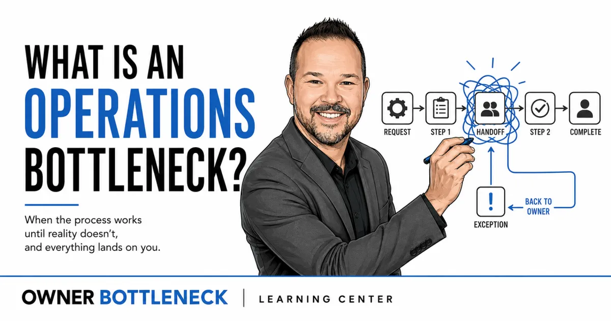 What Is an Operations Bottleneck?