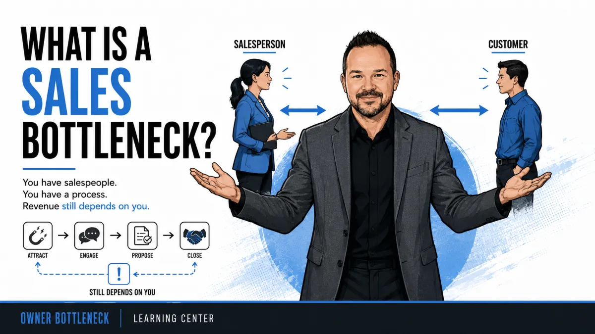 What Is a Sales Bottleneck?