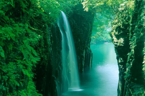 Japanese waterfall