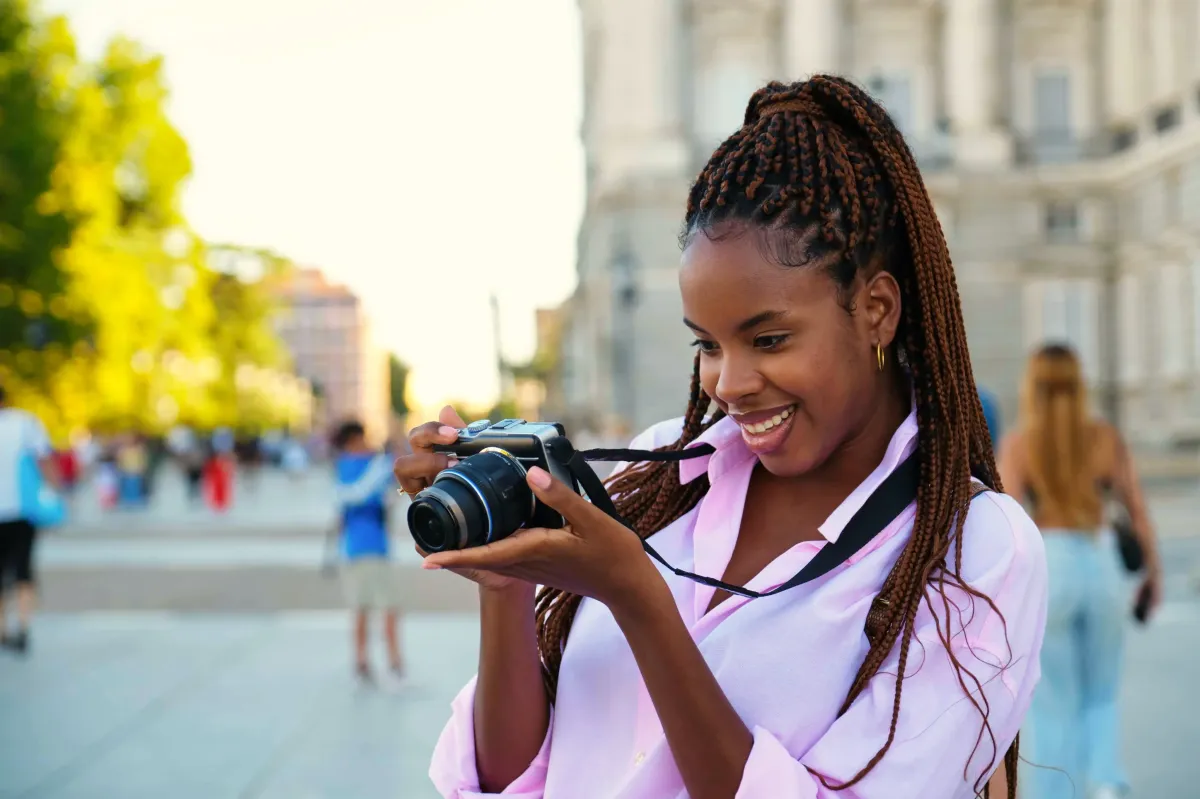 cuban female tourist