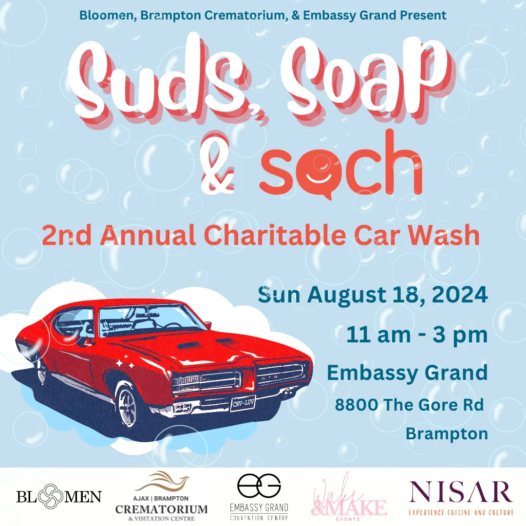 Suds Soap and Soch Charity Car Wash