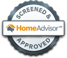 Screened and approved badge by Home Advisor