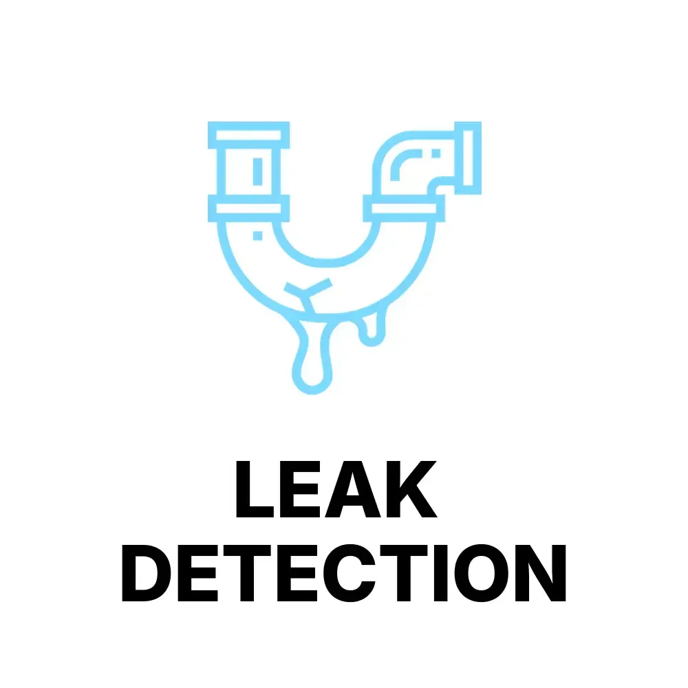 Leak detection clickable icon