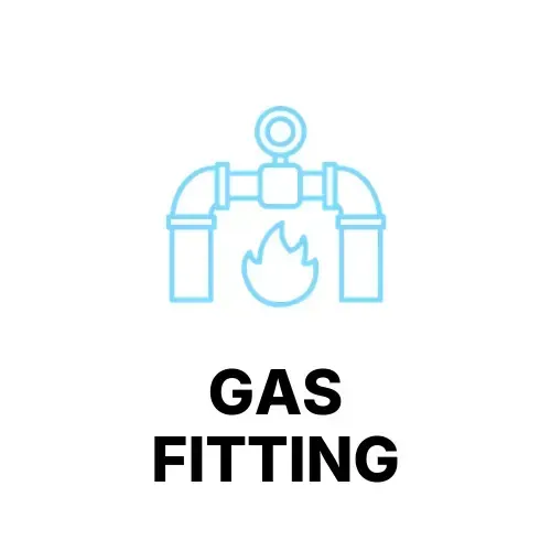 Gas fitting clickable icon