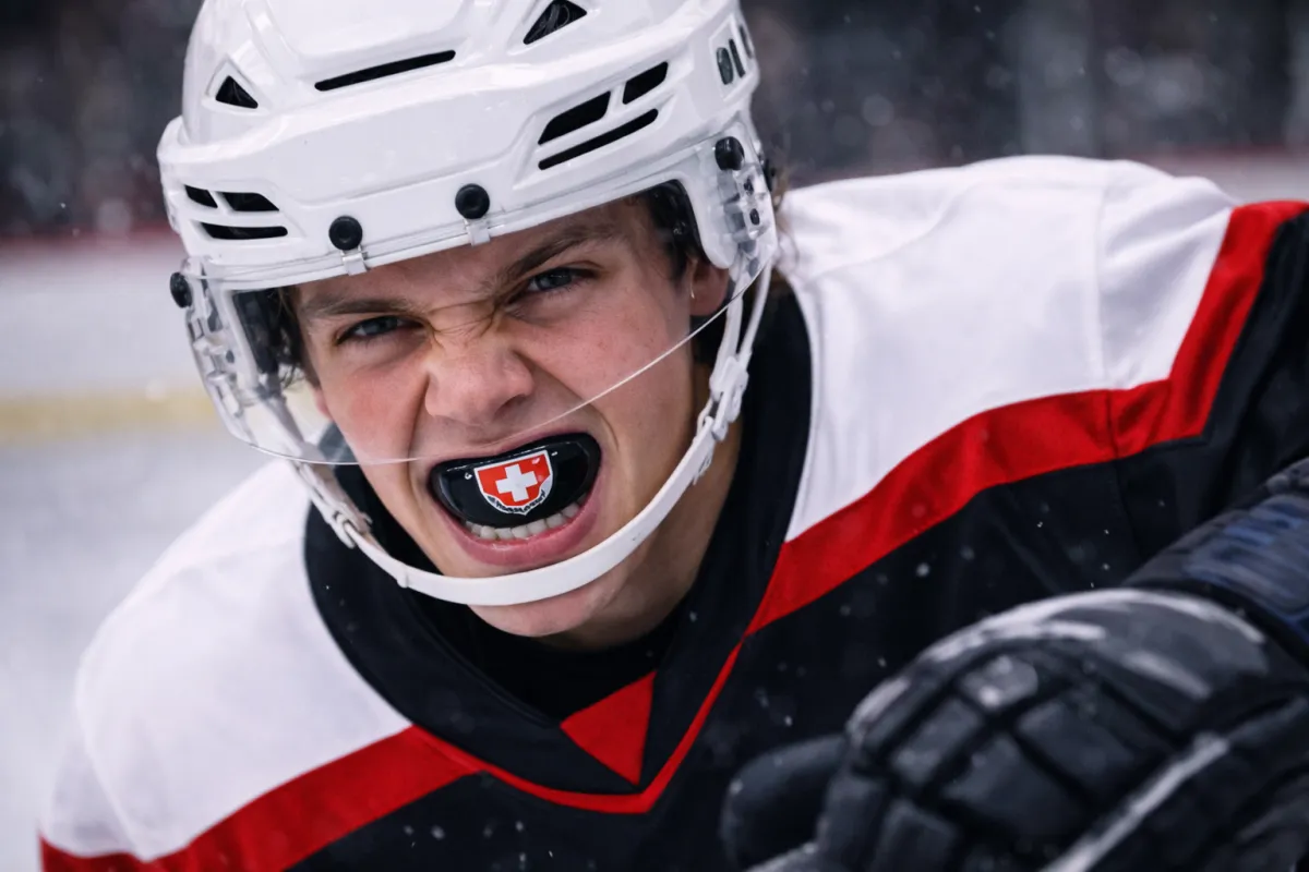 Custom team mouthguards with logo