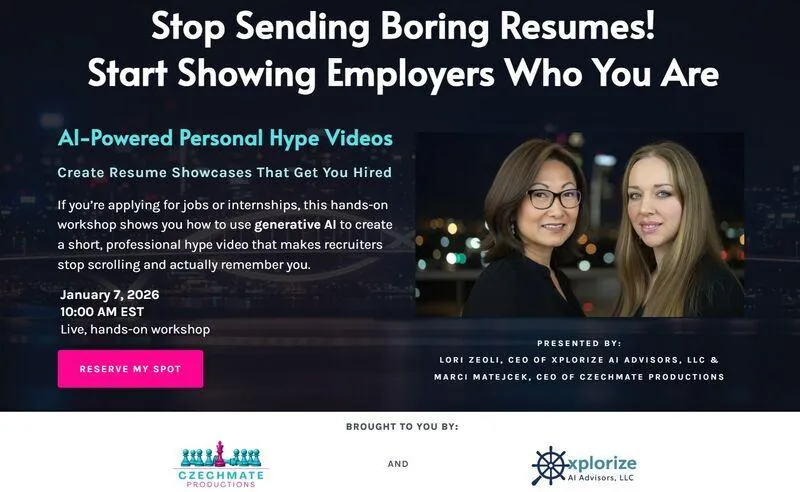 Workshop clip on AI onboarding flows