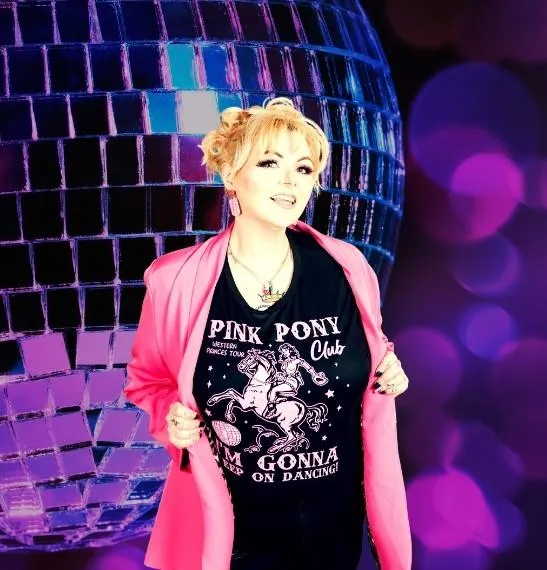 Kim Antrobus Brand cheerleader