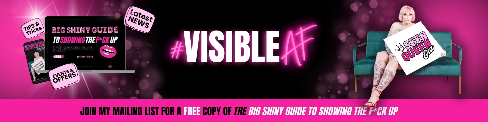 Freebie Big Shiny Guide to Showing TF UP