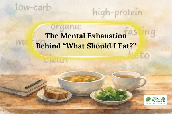 The Mental Exhaustion Behind “What Should I Eat?”