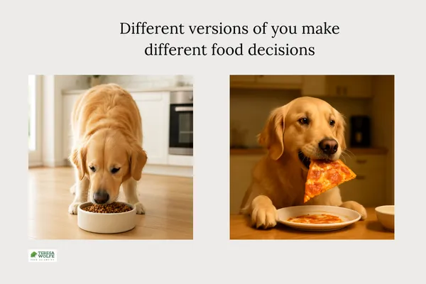 Different Versions of You Make Different Food Decisions