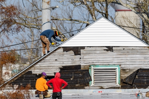 Storm Damage Siding Repair