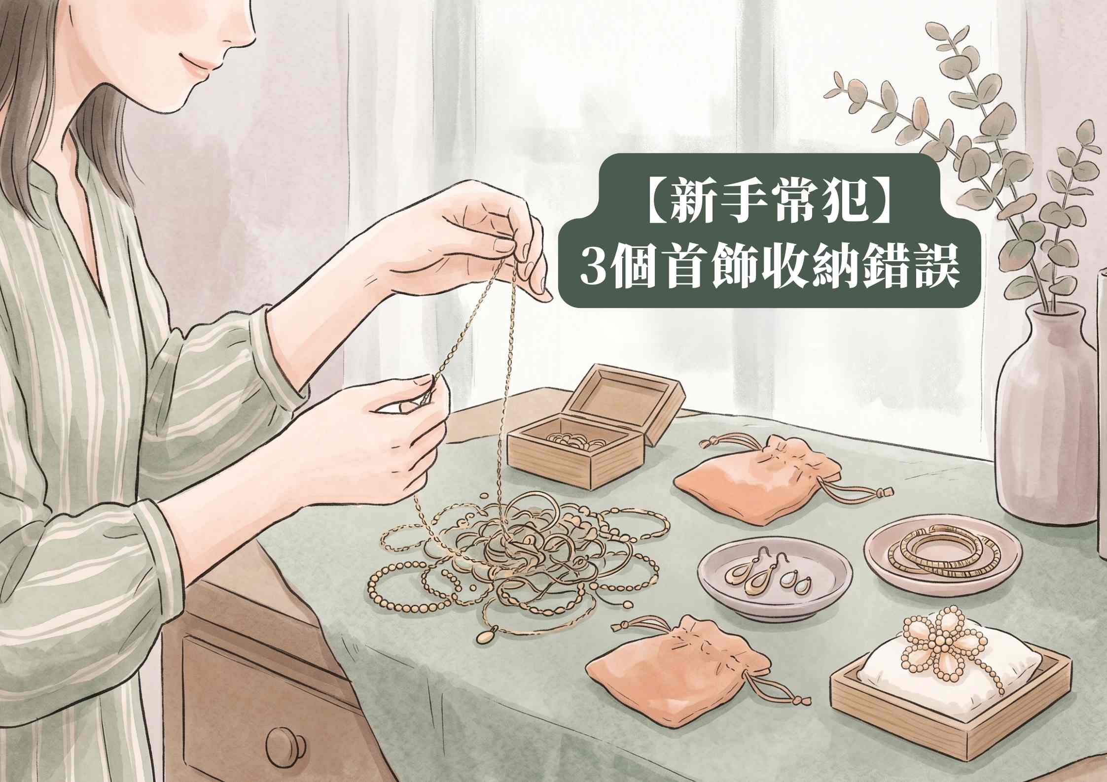 新手必睇！3個最常犯首飾收納錯誤 #68
