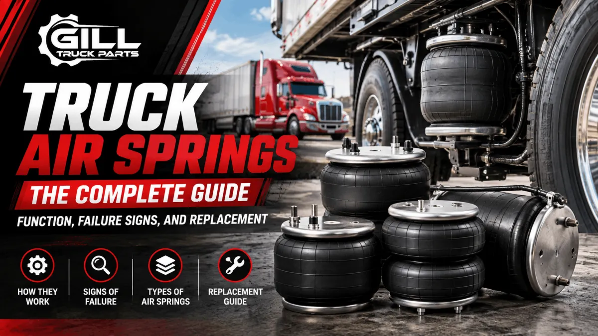 Truck Air Springs - The Complete Guide to Function, Failure Signs, and Replacement image