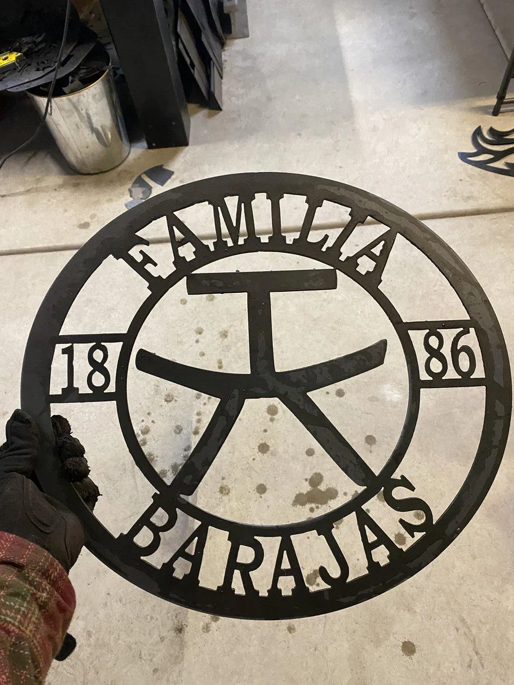 cnc plasma cut sign