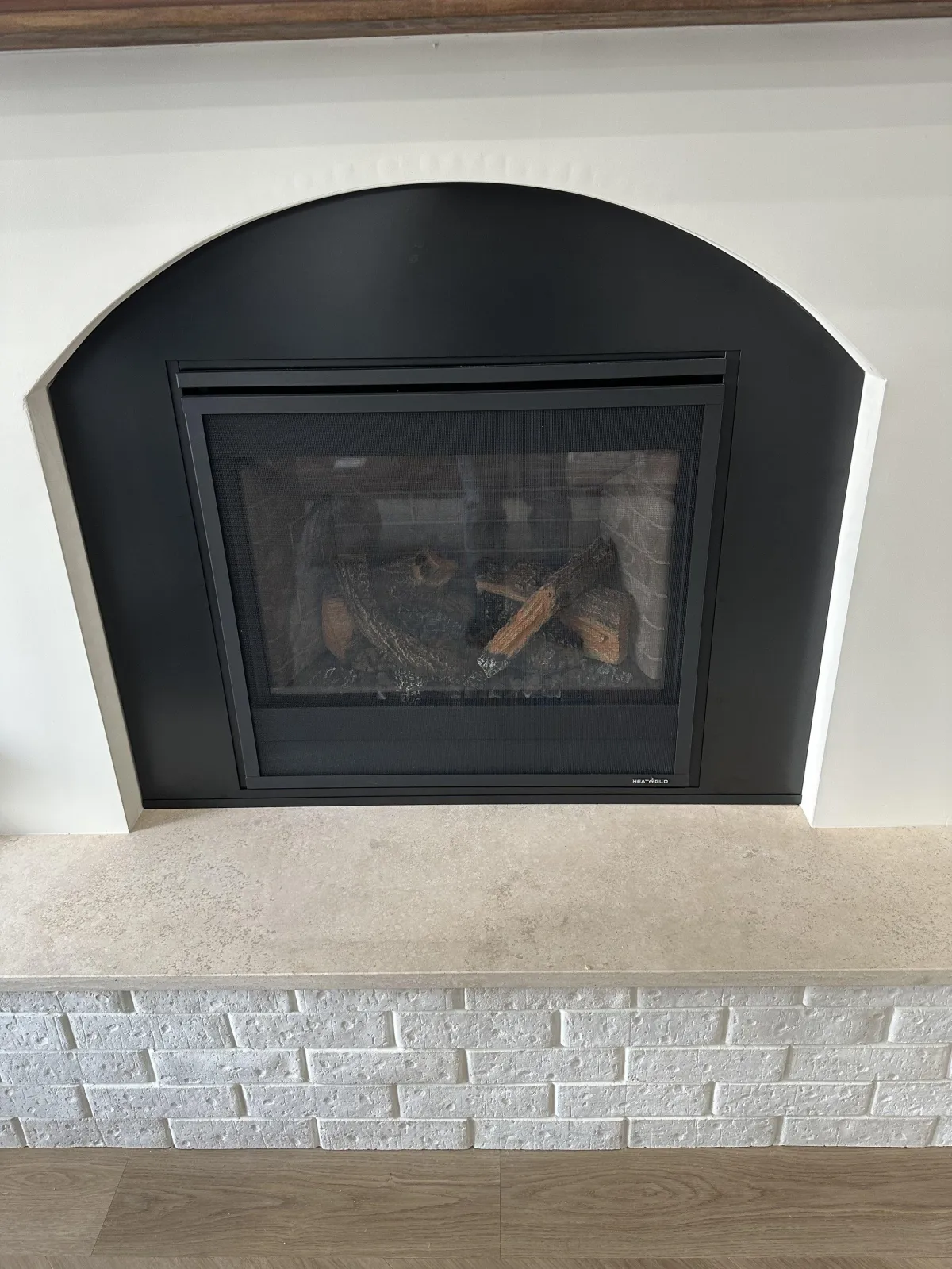 Custom fireplace