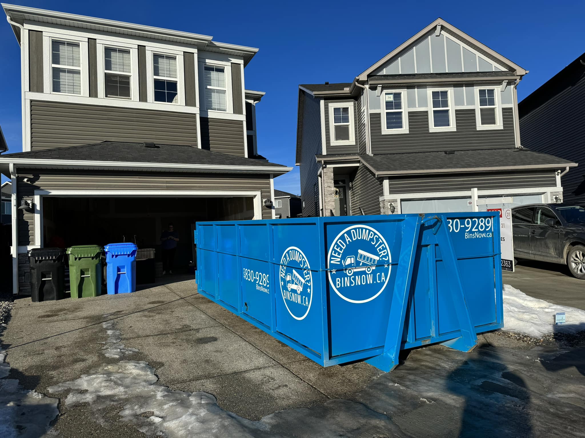 calgary bins for rent
