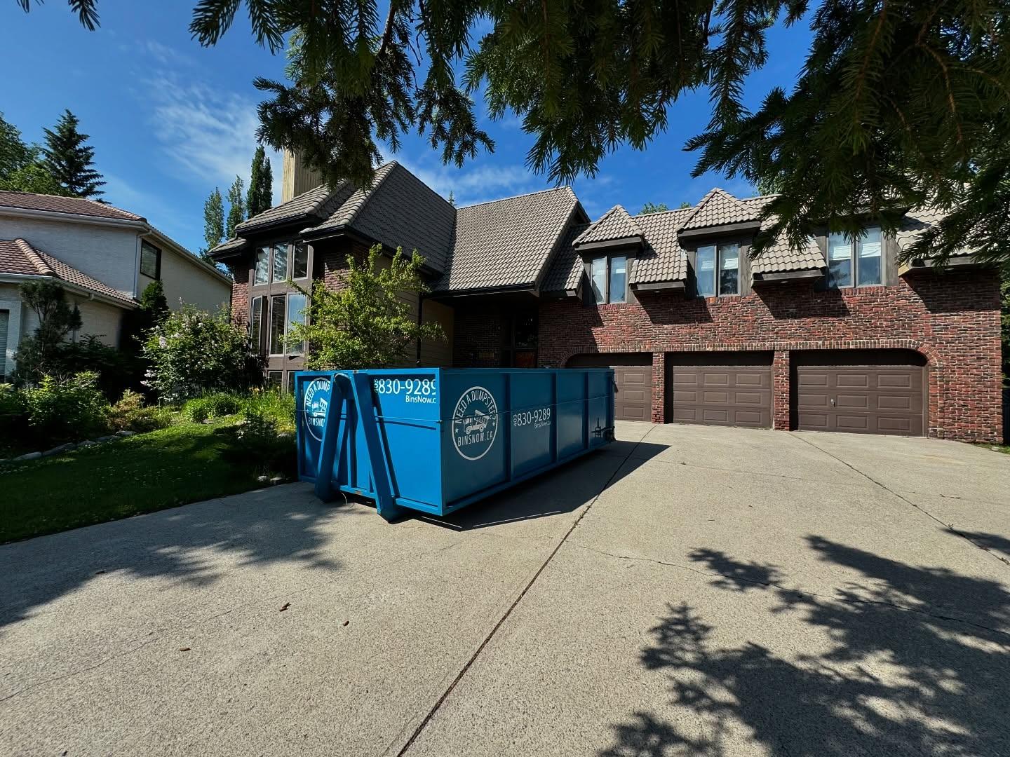 bin rental for renovations