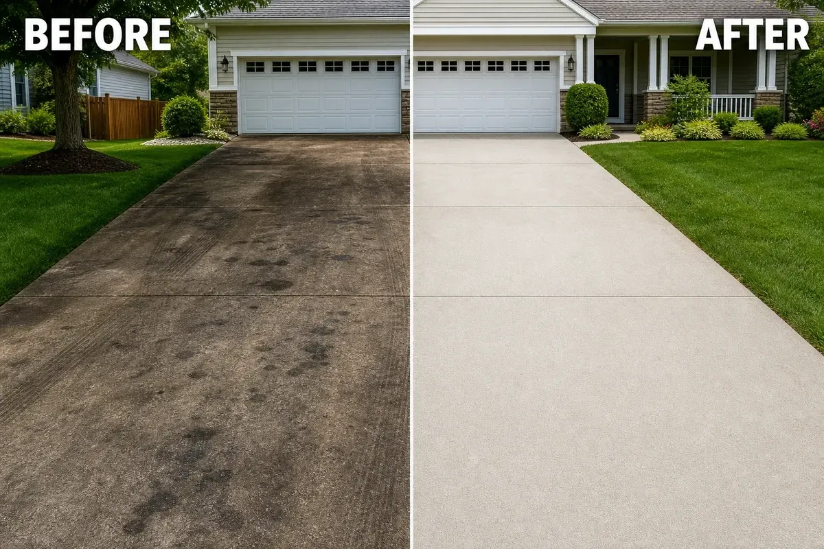 Freehold, NJ Concrete & Driveway Cleaning