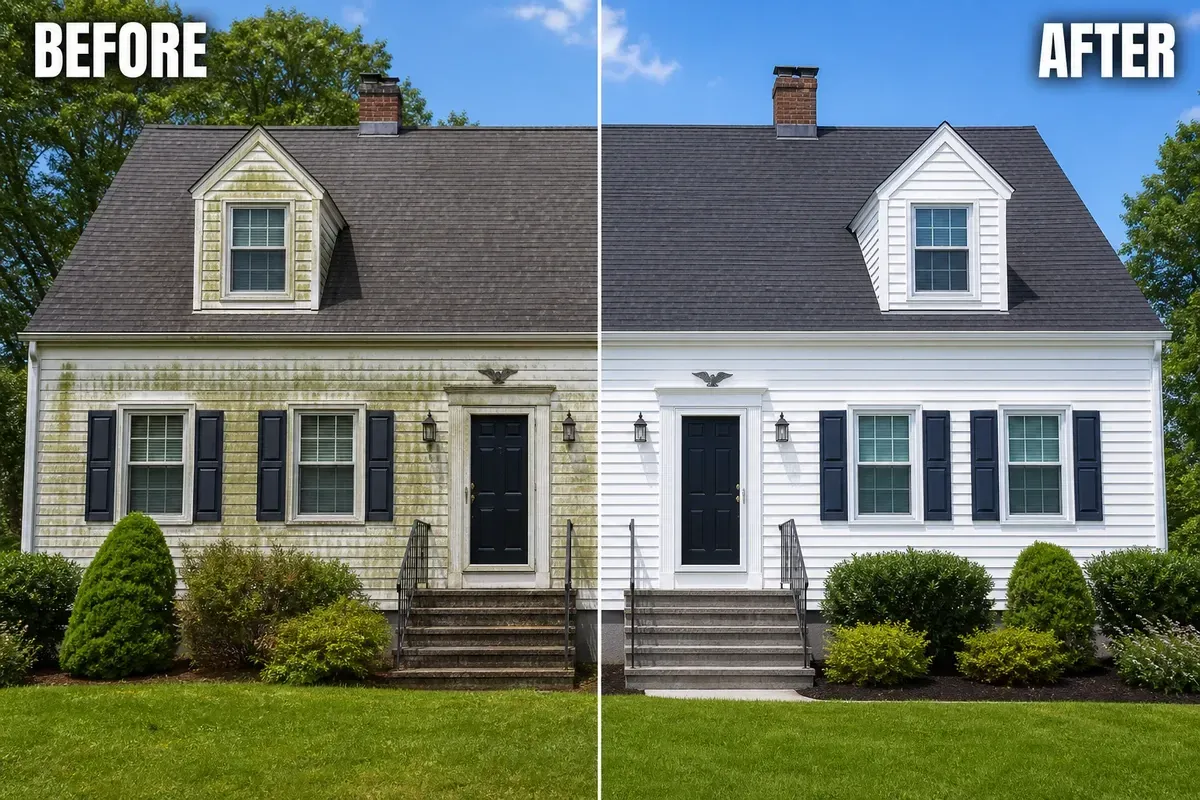Freehold, NJ House Washing