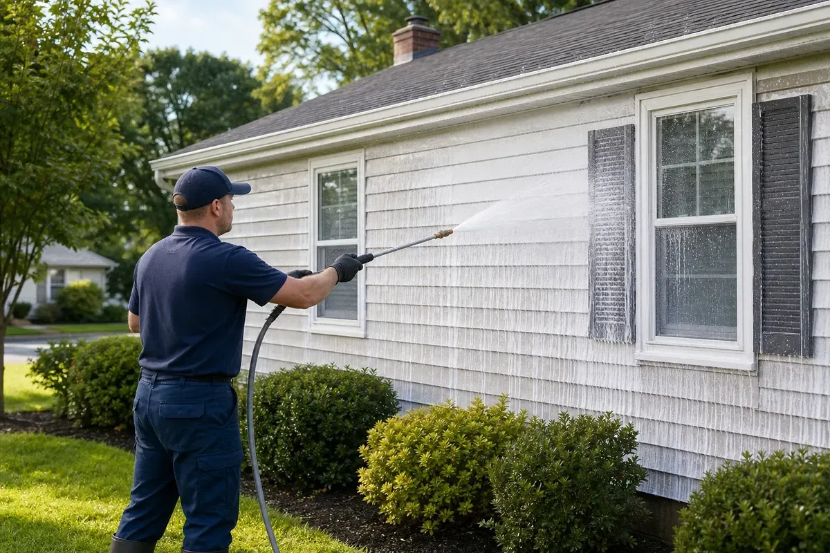 Brick, NJ House Washing