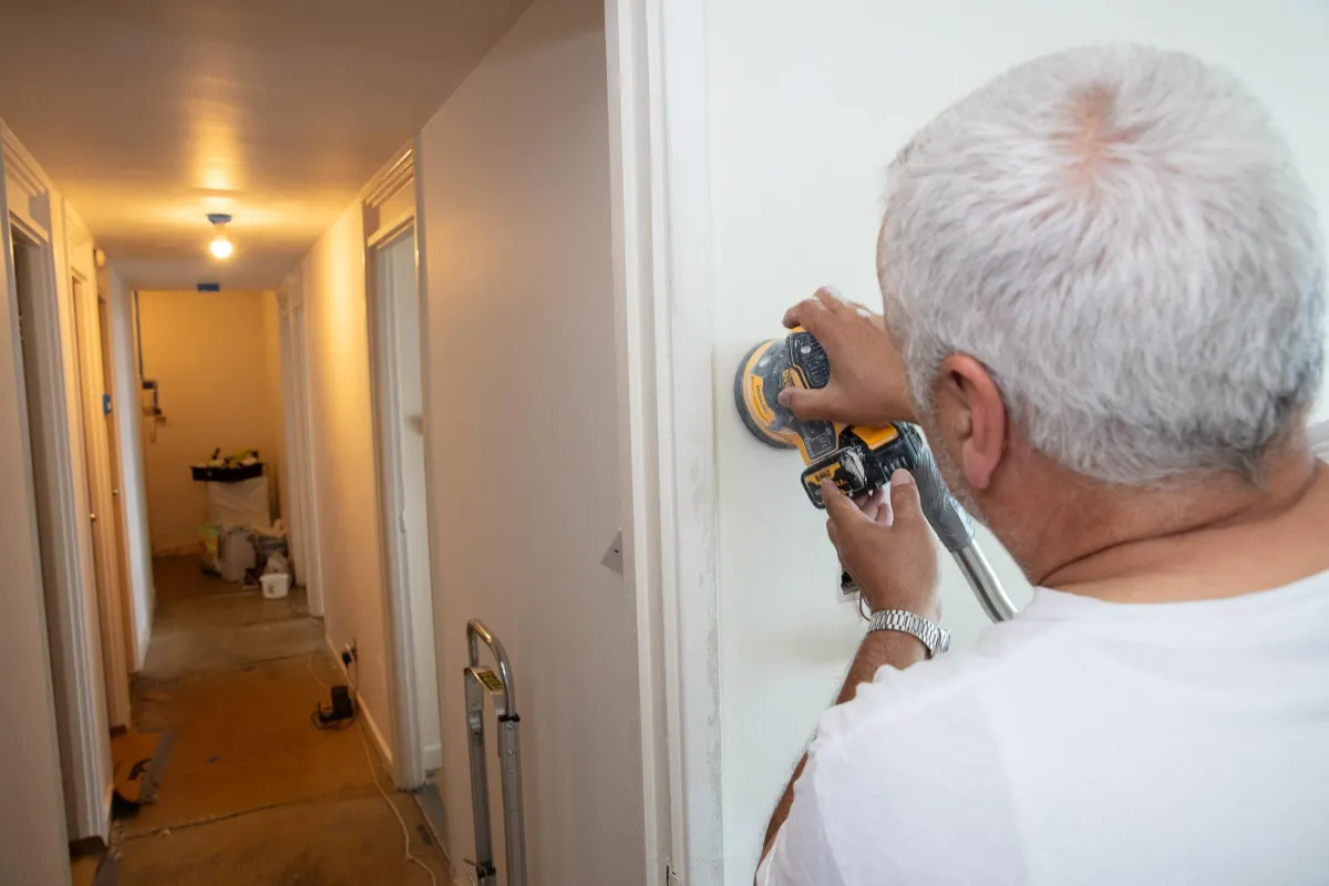 Interior Painting repair in Belsize Park home
