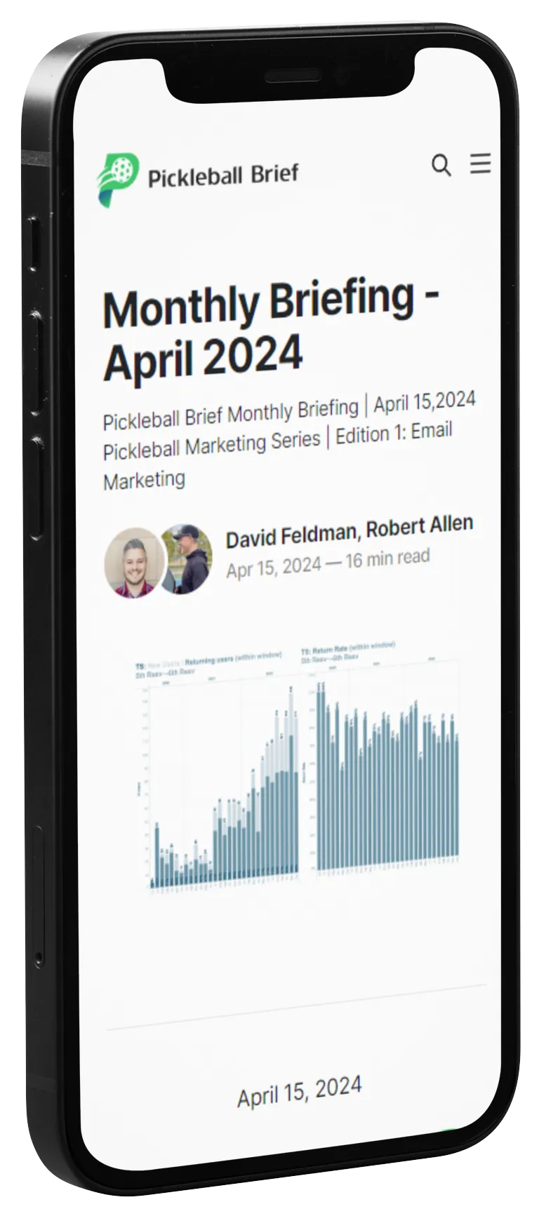 Pickleball Brief April 2024 Monthly Briefing