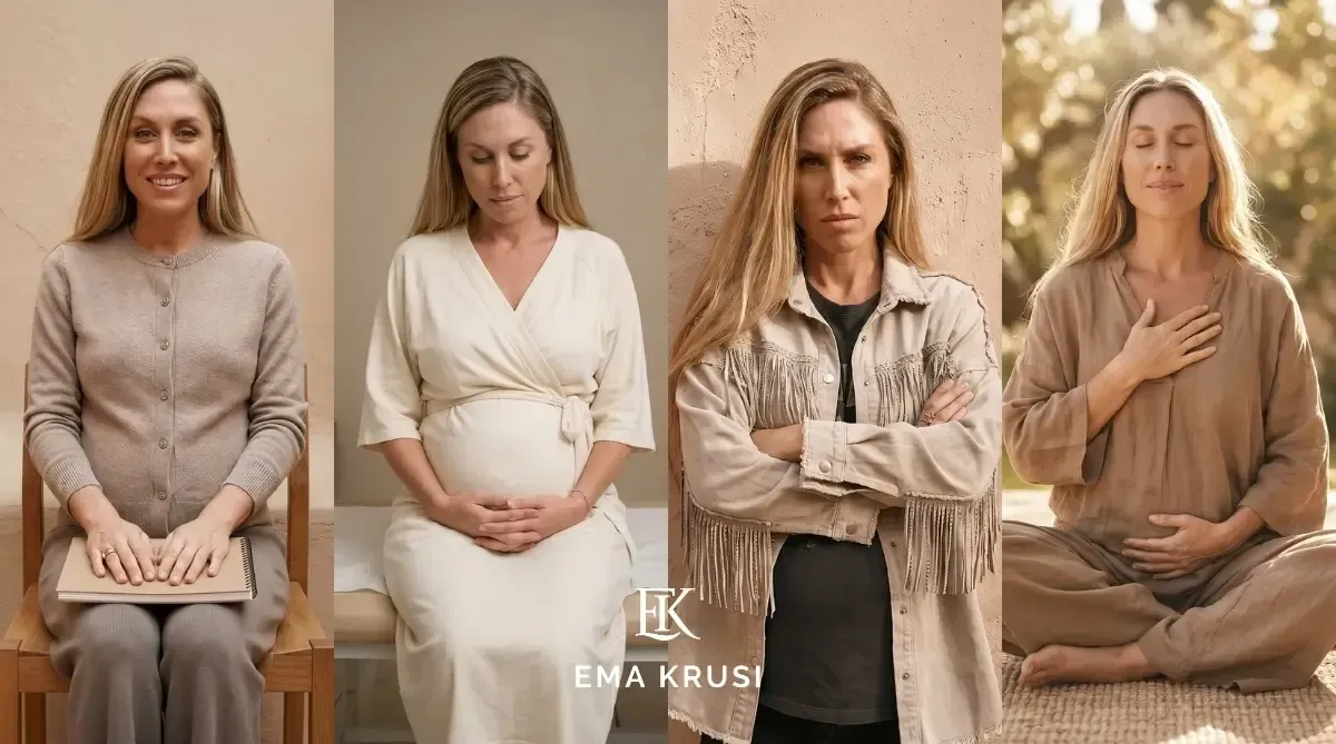 Les 4 profils émotionnels de la grossesse face à l’accouchement naturel et au système médical.