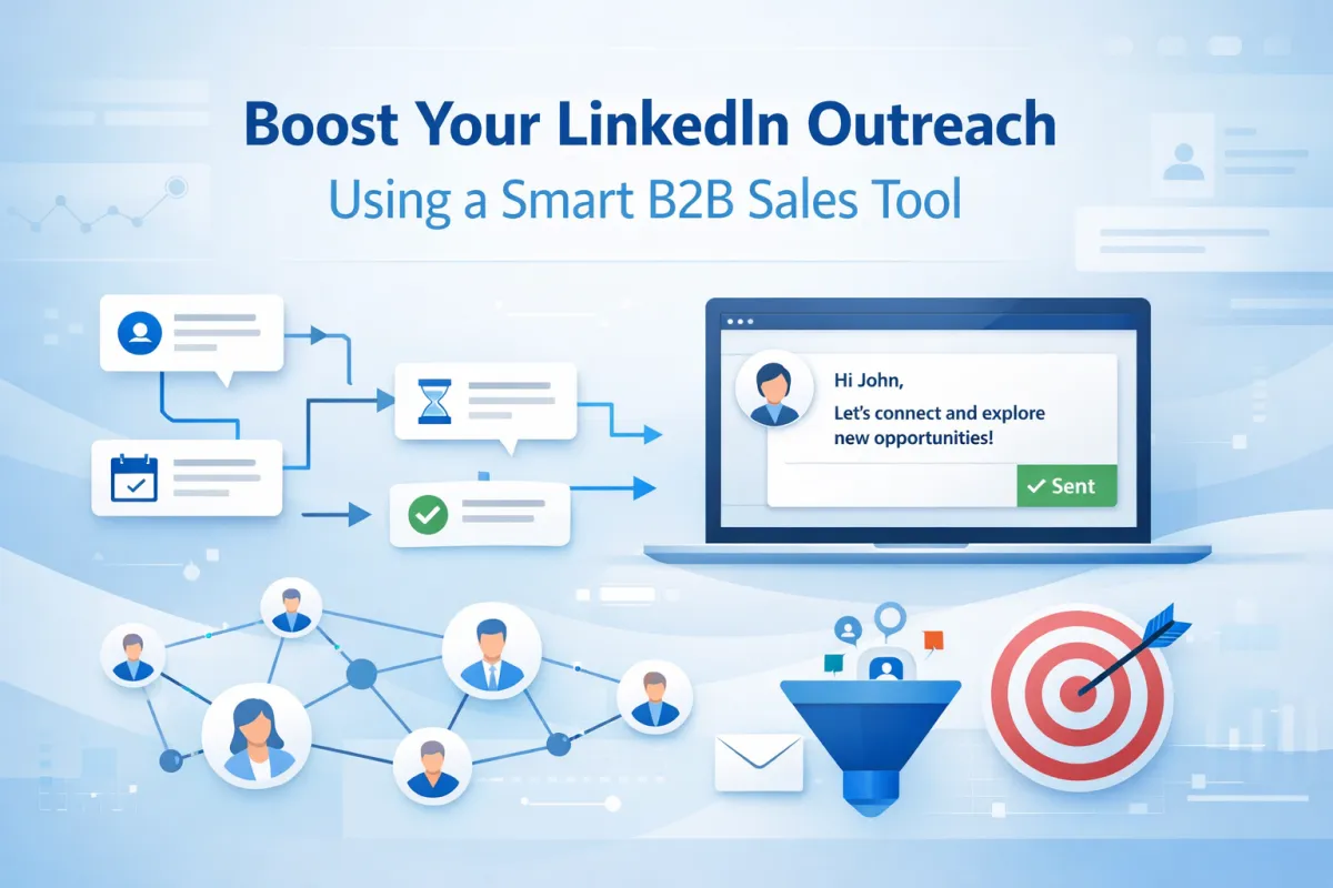 Ignite Your LinkedIn Outreach With a B2B Sales Tool That Will Transform Your Business